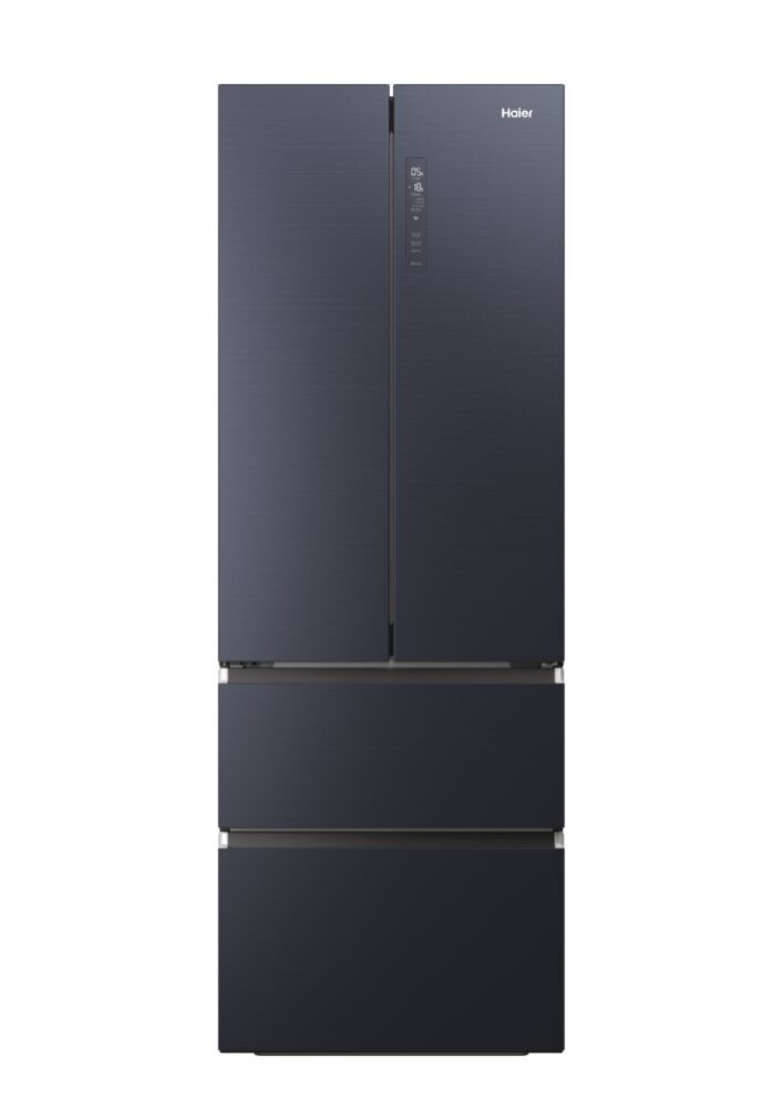 Frigorifer me shumë dyer Haier HFW7720ENMB FD 70 Seria 7, 4 dyer, Pa ngricë, ndriçim LED, Klasi E, E zezë, L x H x I (mm) 700x675x2006