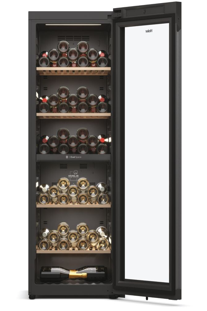 Ftohës i verës Wine Bank 60 Seria 7, i pavarur, 2 zona, 236 shishe, ndriçim LED, Klasa G, L x H x I (mm) 597x714x1900