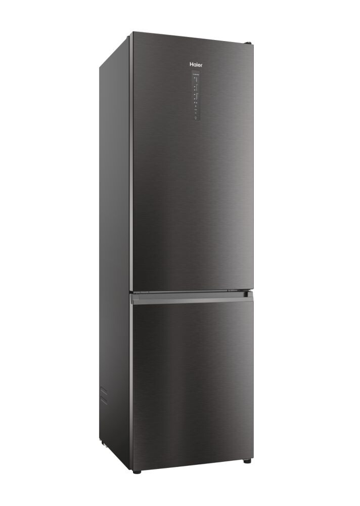 Frigorifer Haier HDW5620CNPD, 2D 60 Seria 5 i pavarur, 2 dyer, Pa ngricë, ndriçim LED, Klasi C, Argjend, L x H x I (mm) 595x658x2000