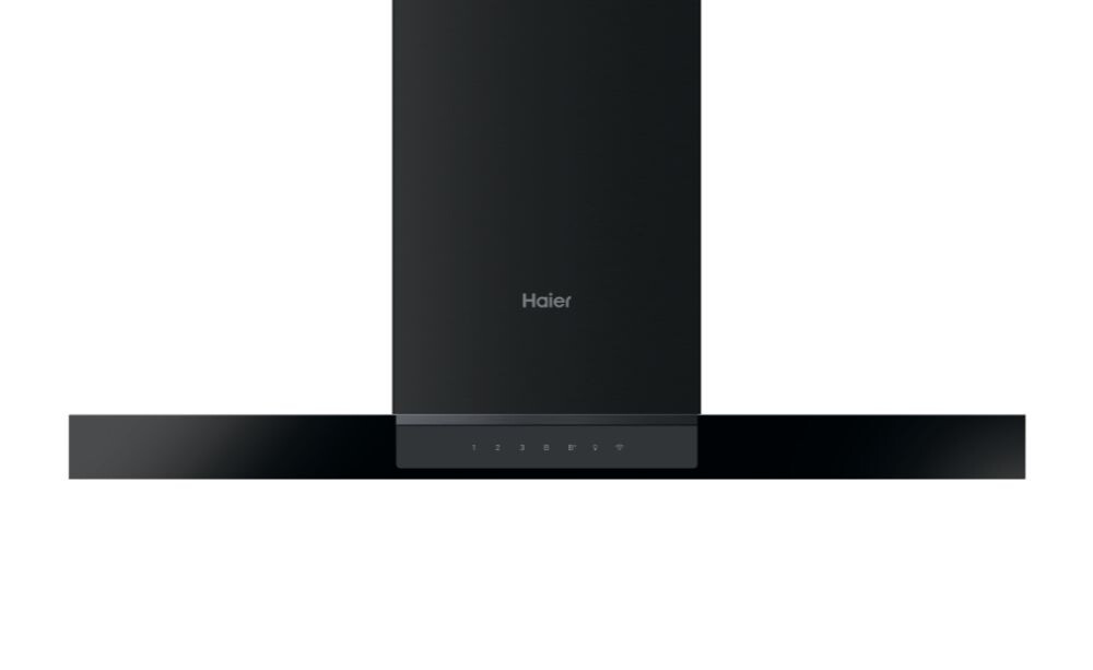 Aspirator muri HAIER HATS9DS46BWIFI, Kontroll me prekje, 5 shpejtësi, Klasa A+, E zezë, L x H x L (mm) 900x504x1027