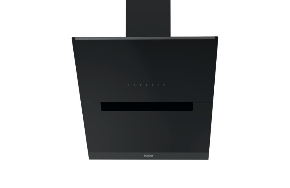 Aspirator muri Haier HADG6DS46BWIFI, Kontroll me prekje, 5 shpejtësi, Klasa A++, E zezë, L x H x L (mm) 600x450x1305