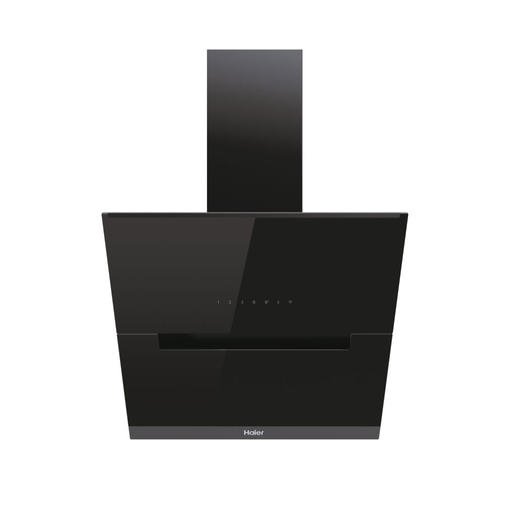 Aspirator muri Haier HADG6DS46BWIFI, Kontroll me prekje, 5 shpejtësi, Klasa A++, E zezë, L x H x L (mm) 600x450x1305