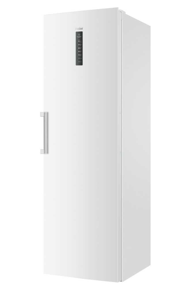 Ngrirës i drejtë Haier H3F-320WTAAU1 Instaswitch i pavarur, Totali pa ngrirje, 330 L, 4 sirtarë, butona me prekje të buta ControlVision plus informacion LED, Klasa D, L x H x I (mm) 595x675x1905