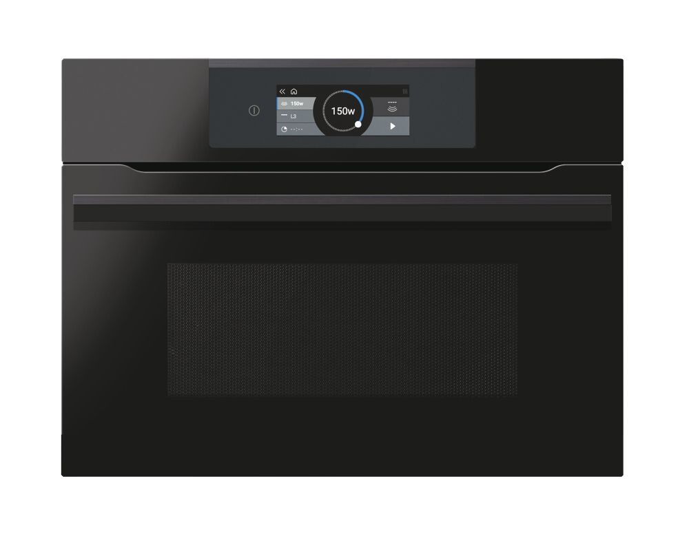 Furrë e kombinuar e integruar me mikrovalë Haier HWO45NB6T0B1, I-Touch Compact Series 6, Microvale - Combi, 34 litra, E zezë