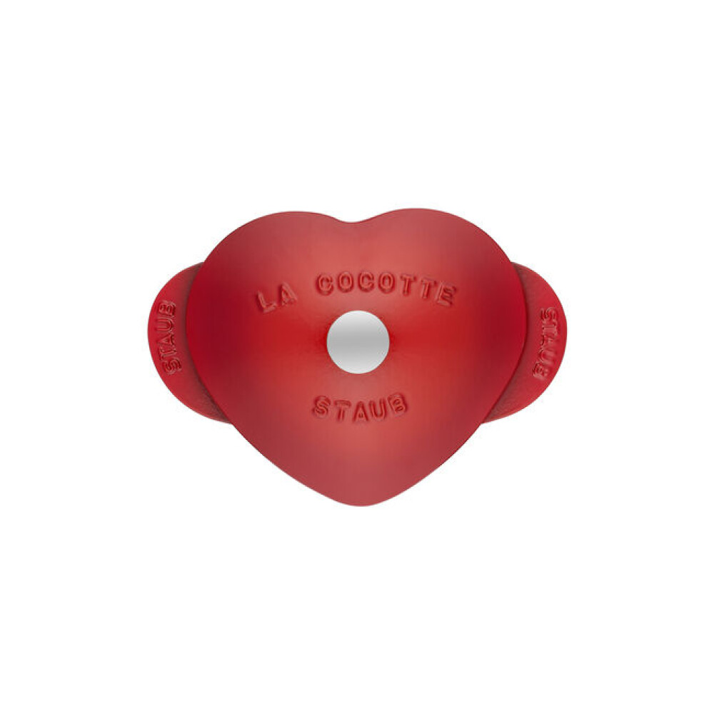 Tenxhere Cocotte 20 cm, formë zemre, ngjyrë qershi e kuqe, prej gize - Zwilling