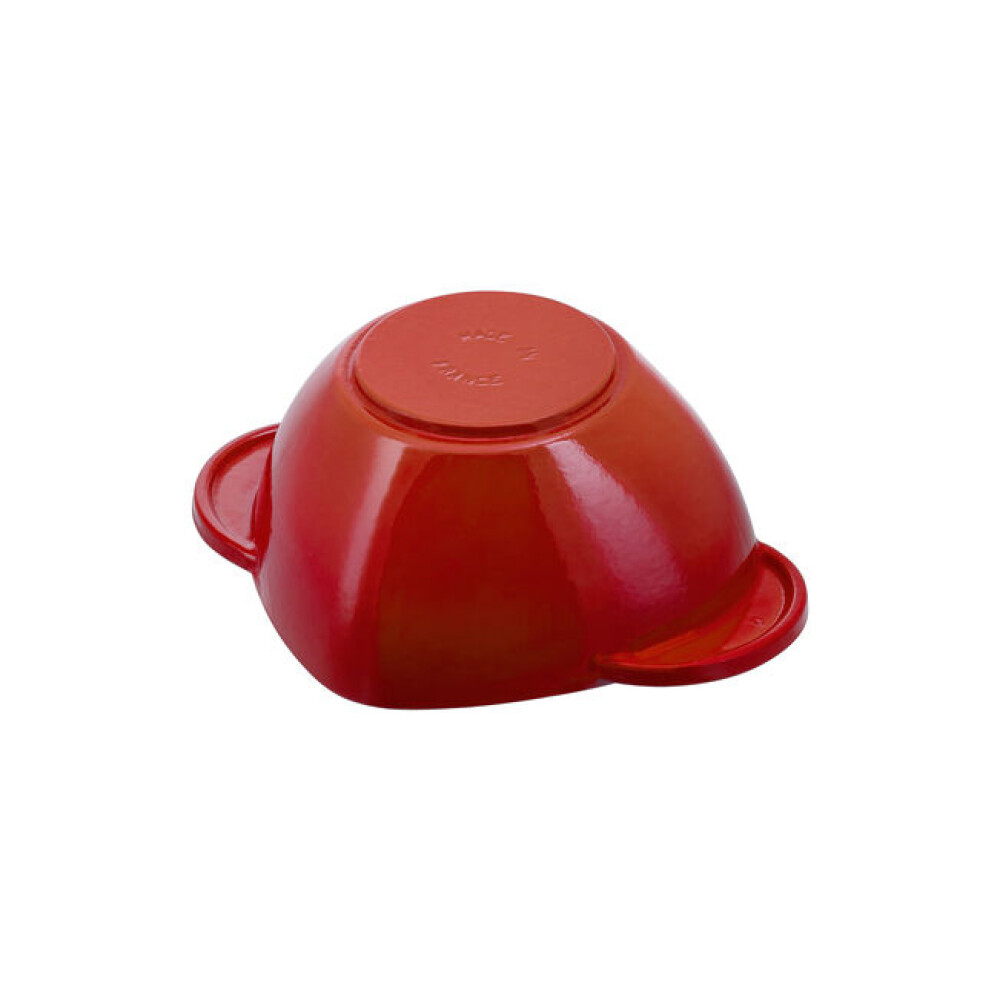 Tenxhere Cocotte 20 cm, formë zemre, ngjyrë qershi e kuqe, prej gize - Zwilling