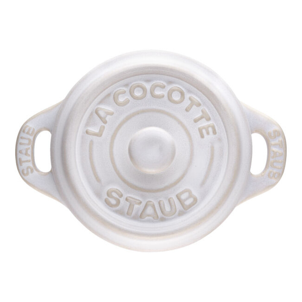 Mini enë pjekjeje 10 cm, e rrumbullakët, ngjyrë e bardhë krem - Zwilling