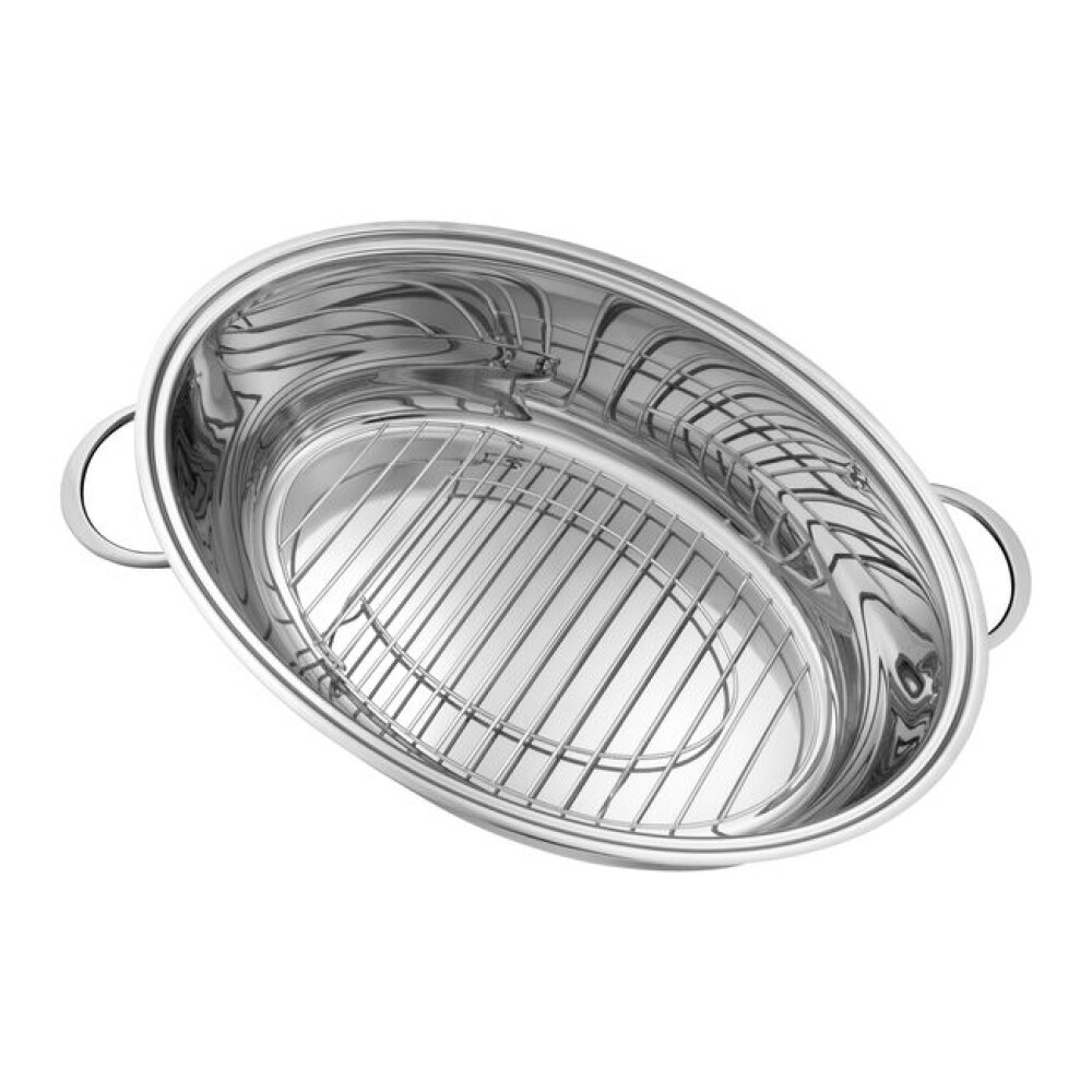 Tigan / Tenxhere Pjekjeje 41 cm – Çelik Inoks 18/10, Ngjyrë Argjendi - Zwilling