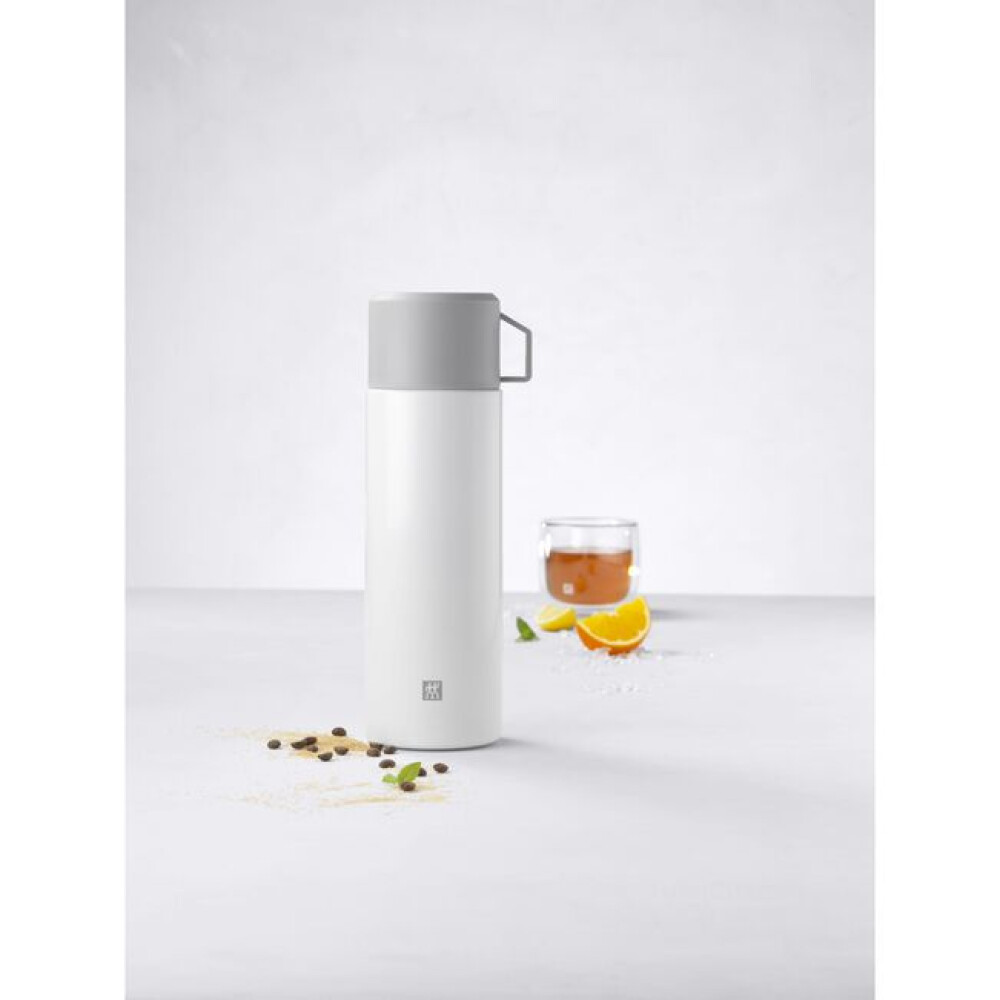 Termos, 1 litër, çelik inox, bardhë-gri. - Zwilling