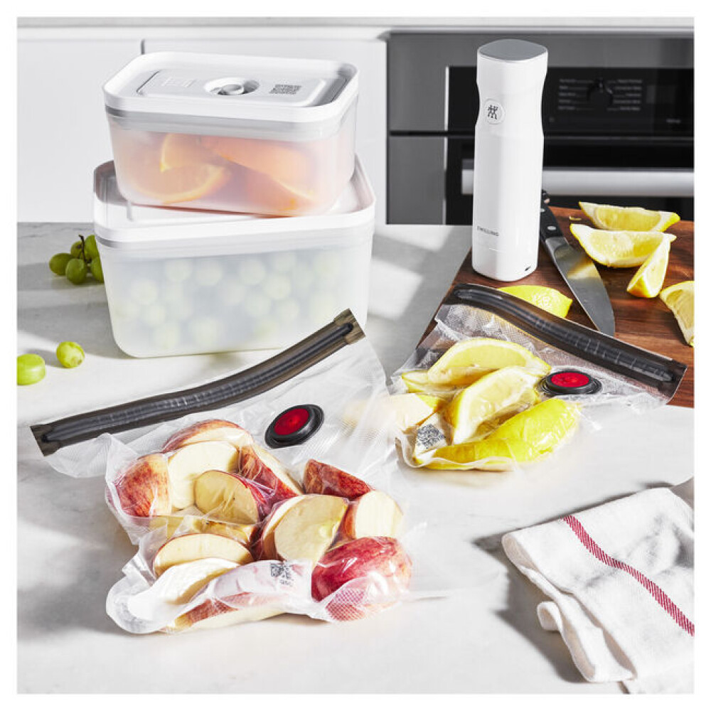 Set Fillestar Vakuumi, plastikë / M/L, 7 pjesë, e bardhë - Zwilling
