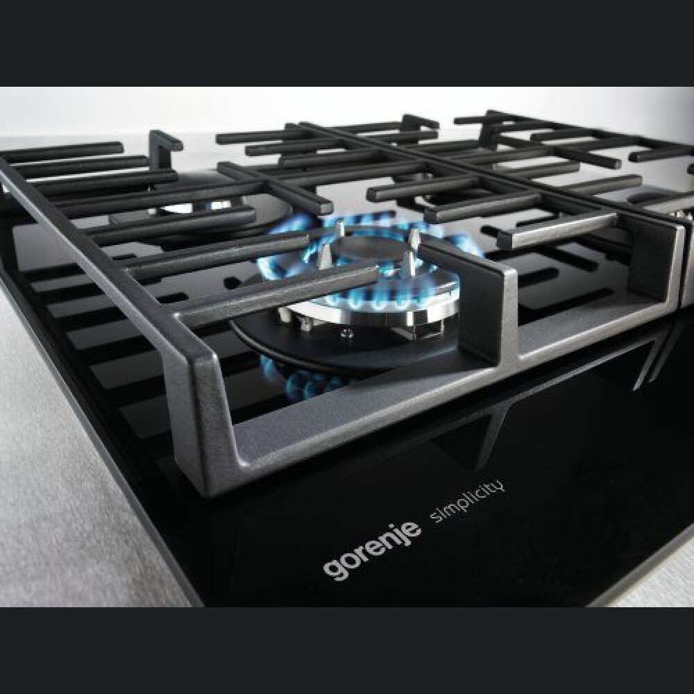 SHOWROOM EXPUS - Furrë me gaz Gorenje GKTG6SY2W, xhami e bardhe, 60 cm