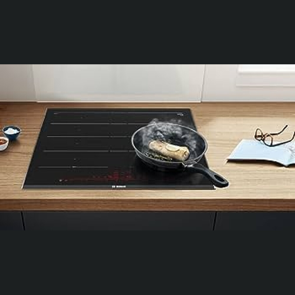Pllakë me induksion Bosch PXY675DC1E, 60 cm E zezë