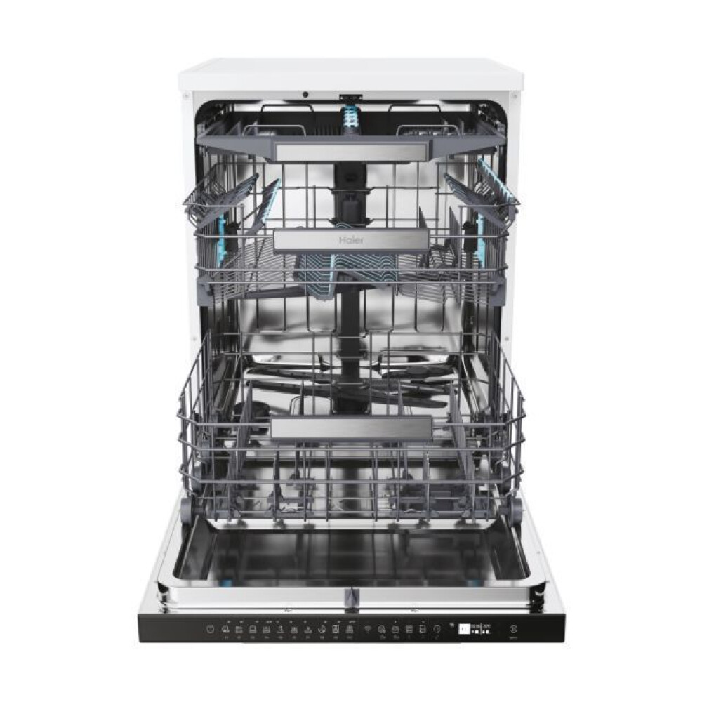 Lavatriçe Haier e pavarur XF 4A4M4PW, I-Pro Shine Seria 7, komplete 14, klasi A