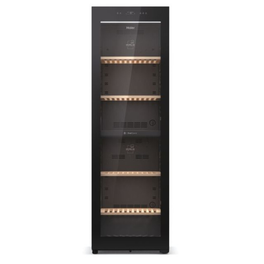 Ftohës i verës Wine Bank 60 Seria 7, i pavarur, 2 zona, 236 shishe, ndriçim LED, Klasa G, L x H x I (mm) 597x714x1900