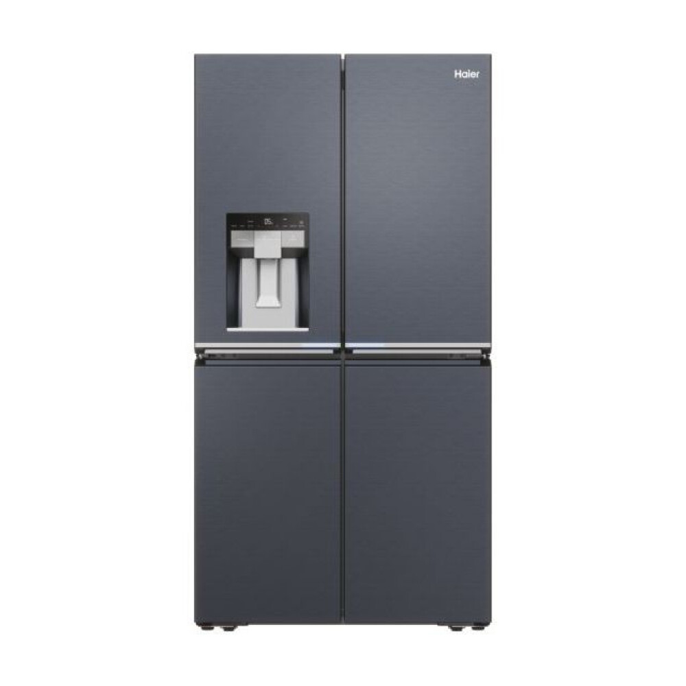 Me shumë dyer të pavarur Haier HCR7918EIMB, 4 dyer, pa ngricë, Ndriçim LED, Klasi E, E zezë e krehur, L x H x I (mm) 908x750x1775