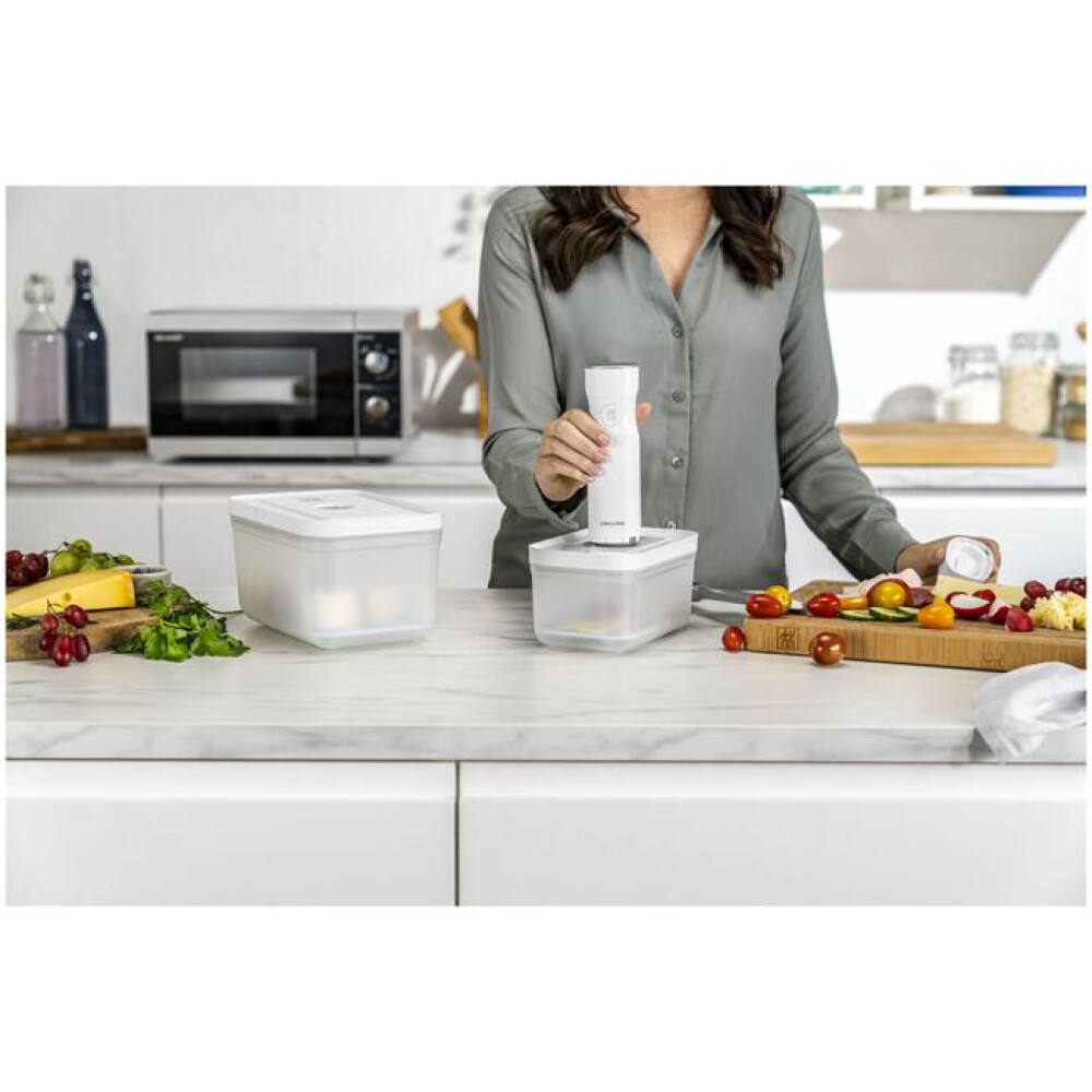 Set Fillestar Vakuumi, plastikë / M/L, 7 pjesë, e bardhë - Zwilling