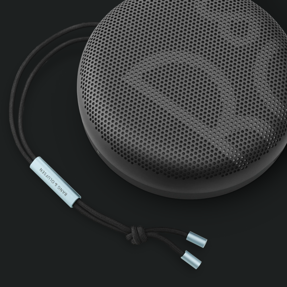 Altoparlant Bluetooth i papërshkueshëm nga uji i gjeneratës së dytë Bang & Olufsen Beosound A1, Oksigjen Antracit