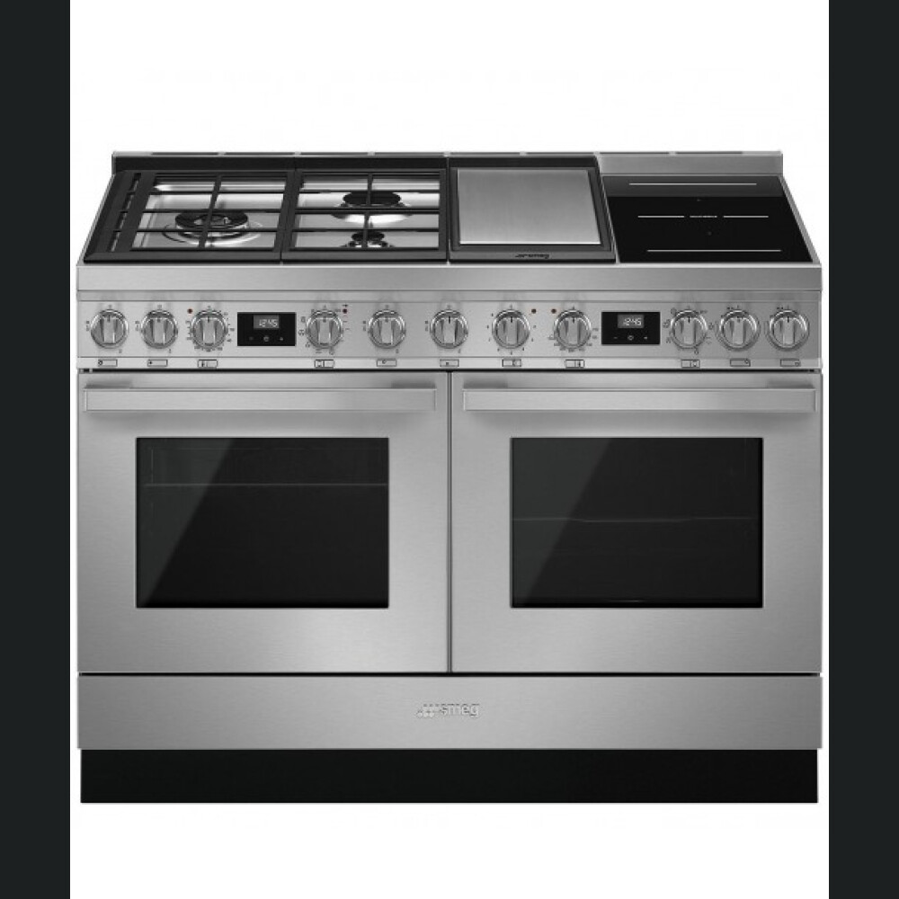 Tenxhere SMEG - CPF120IGMPX,  inox, A+, koleksion Portofino