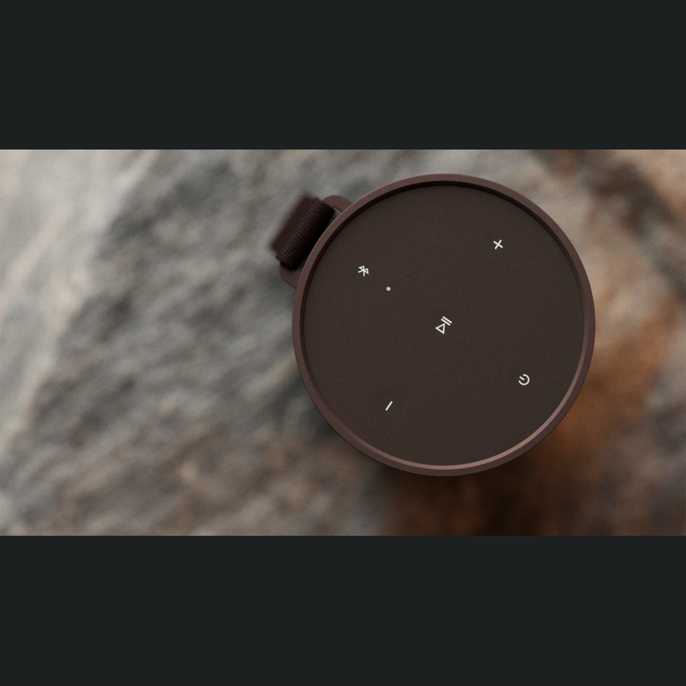 Bang & Olufsen Beosound Eksploroni altoparlantin e jashtëm të papërshkueshëm nga uji, Gështenje
