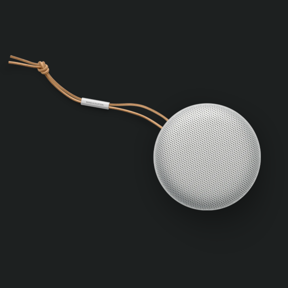 Altoparlant Bluetooth i papërshkueshëm nga uji i gjeneratës së dytë Bang & Olufsen Beosound A1, Grey Mist