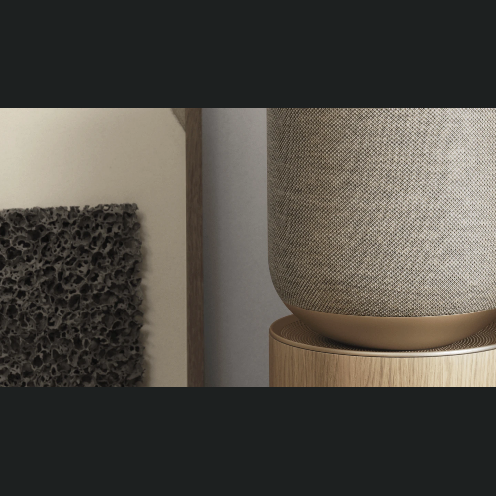 Altoparlanti i dhomës së ndenjes Bang & Olufsen Beosound Balance, Wi-Fi, Lisi i Zi
