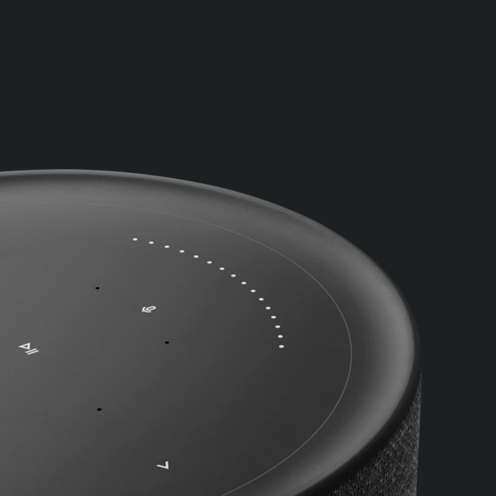 Altoparlanti i dhomës së ndenjes Bang & Olufsen Beosound Balance, Wi-Fi, Lisi i Zi