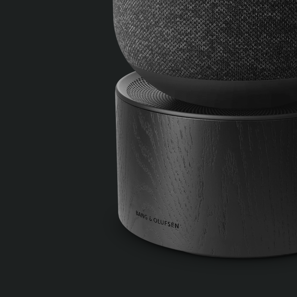 Altoparlanti i dhomës së ndenjes Bang & Olufsen Beosound Balance, Wi-Fi, Lisi i Zi