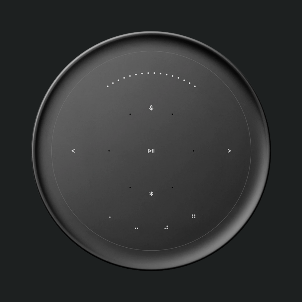 Altoparlanti i dhomës së ndenjes Bang & Olufsen Beosound Balance, Wi-Fi, Lisi i Zi