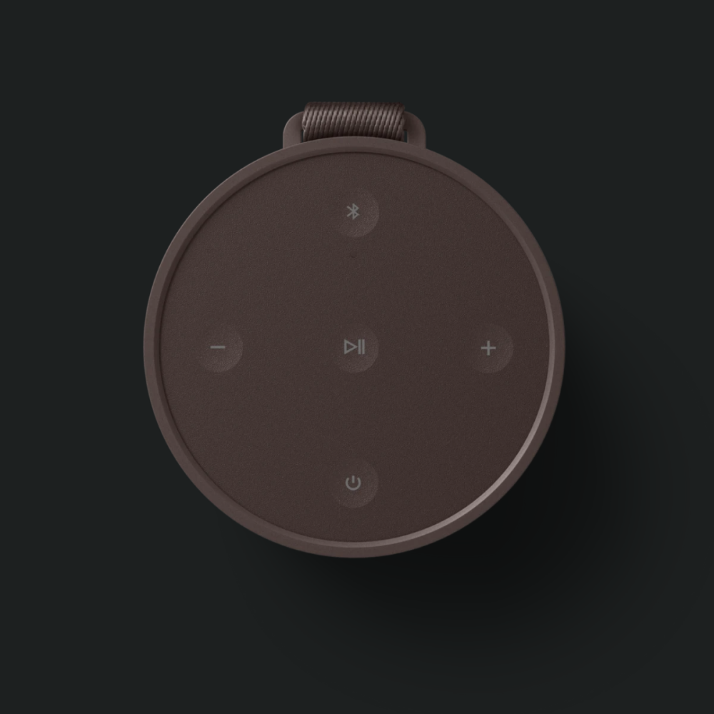 Bang & Olufsen Beosound Eksploroni altoparlantin e jashtëm të papërshkueshëm nga uji, Gështenje