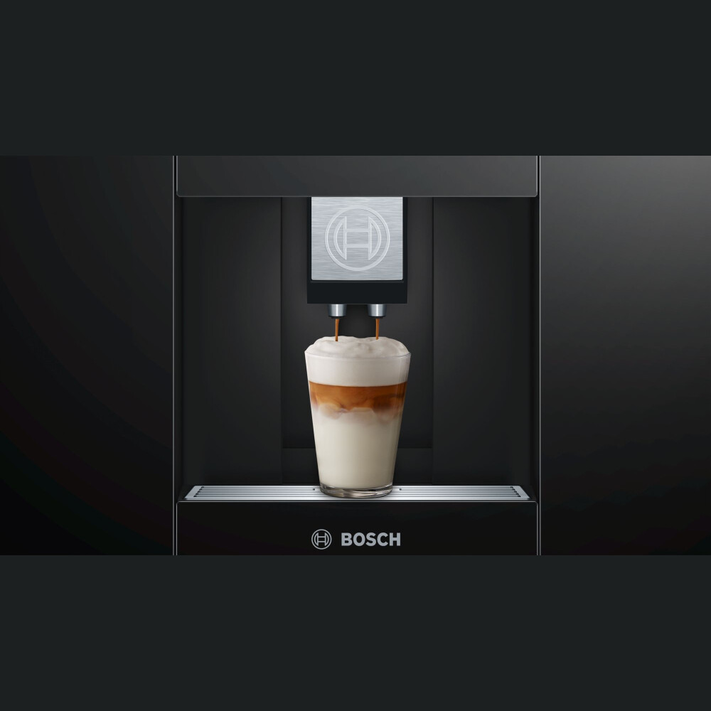 Aparat kafeje i integruar Bosch CTL636EB6, 2,4 l, E zezë