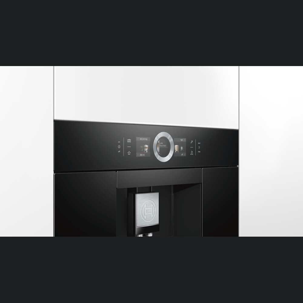 Aparat kafeje i integruar Bosch CTL636EB6, 2,4 l, E zezë