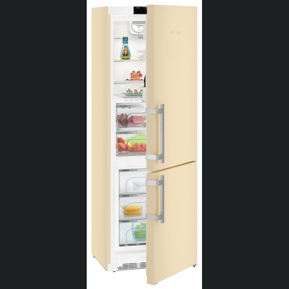 Kombinimi i Frigorifert Liebherr CBNbe 5775, Premium BioFresh dhe NoFrost, 392 l, B