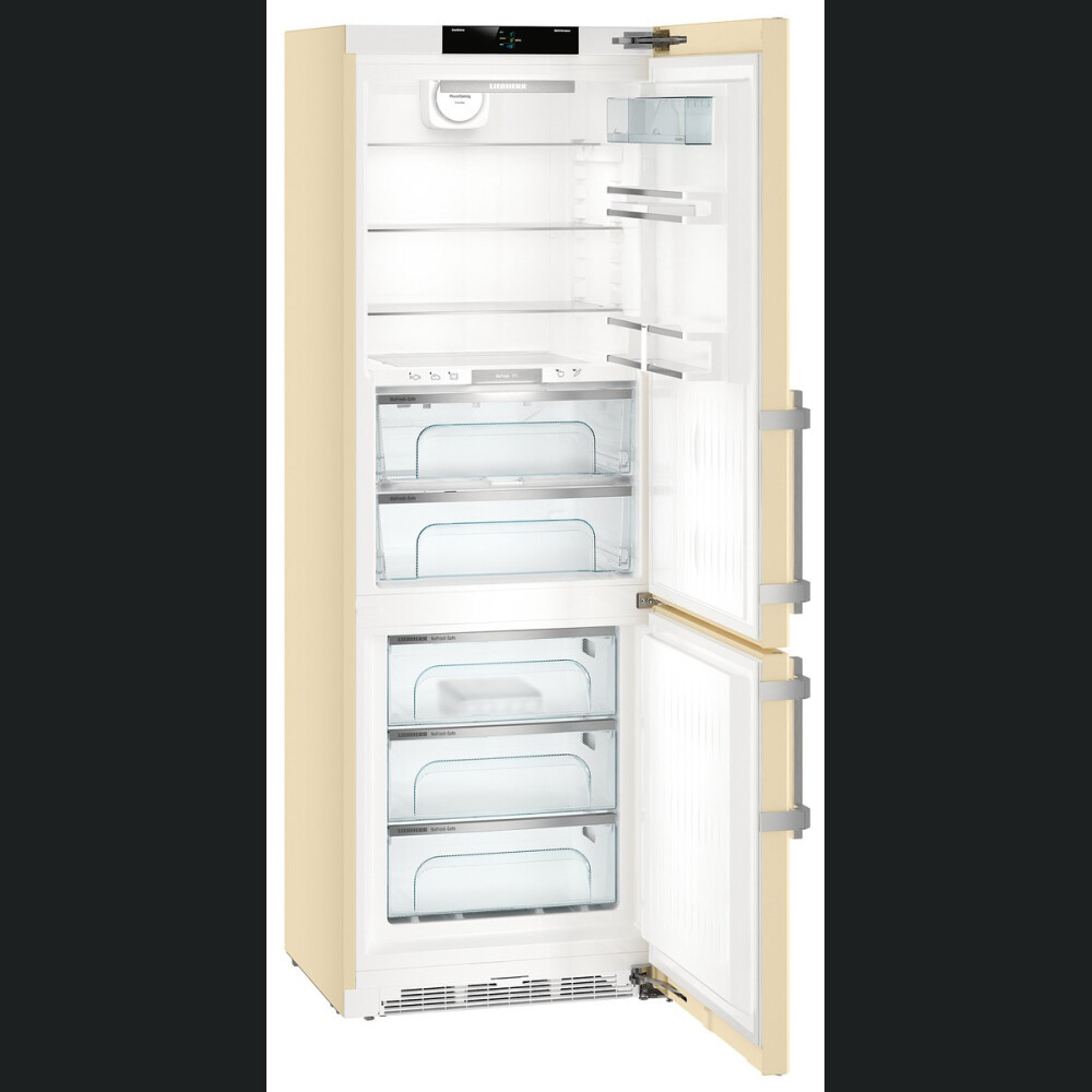 Kombinimi i Frigorifert Liebherr CBNbe 5775, Premium BioFresh dhe NoFrost, 392 l, B