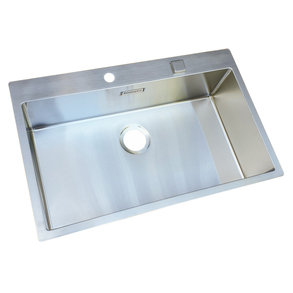 CookingAid BOX LUX 76 lavaman kuzhine inox me valvul kullimi automatik + aksesorë instalimi