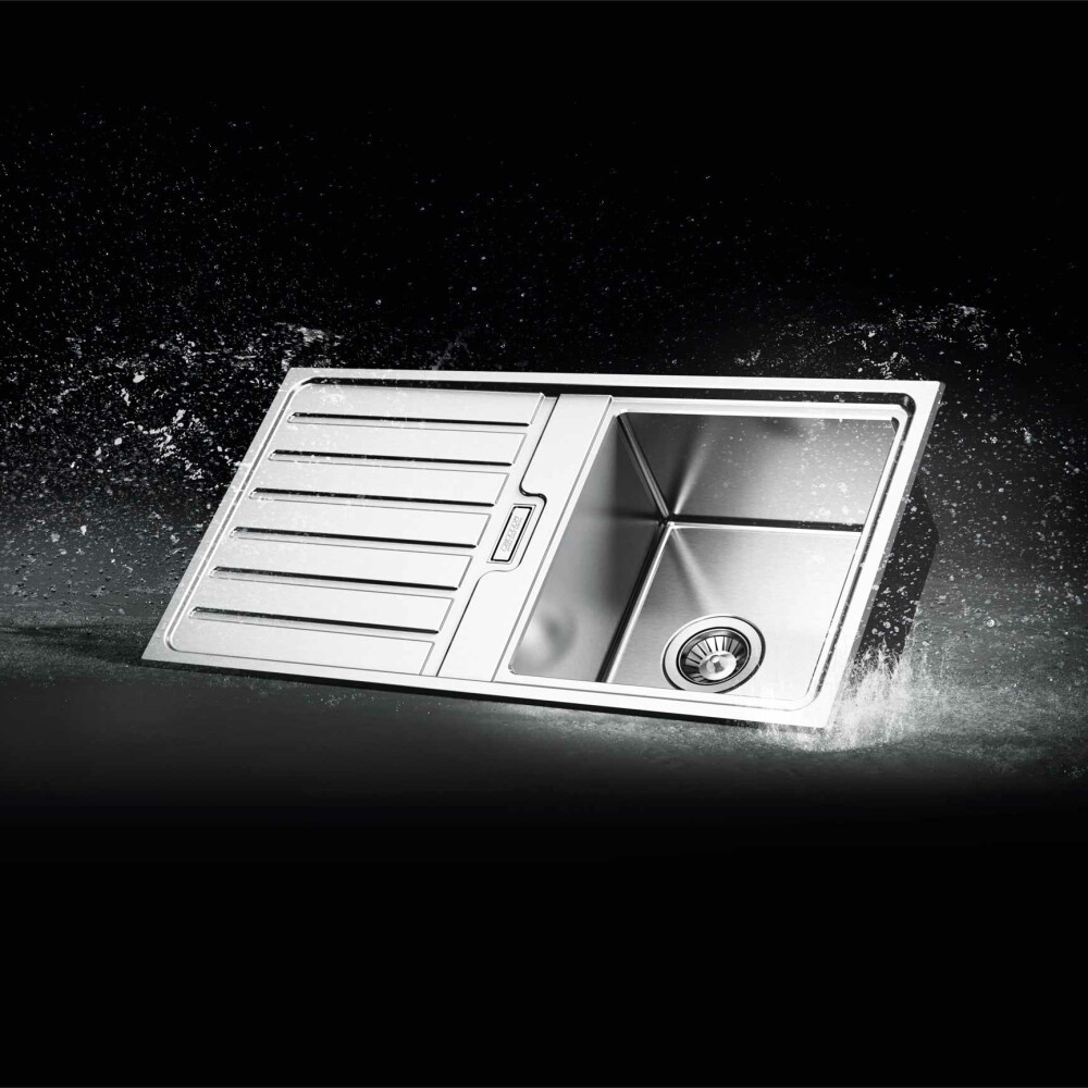 Lavaman kuzhine  inox CookingAid FUSION 80 i kthyeshëm majtas/djathtas me pikatore + aksesorë montimi
