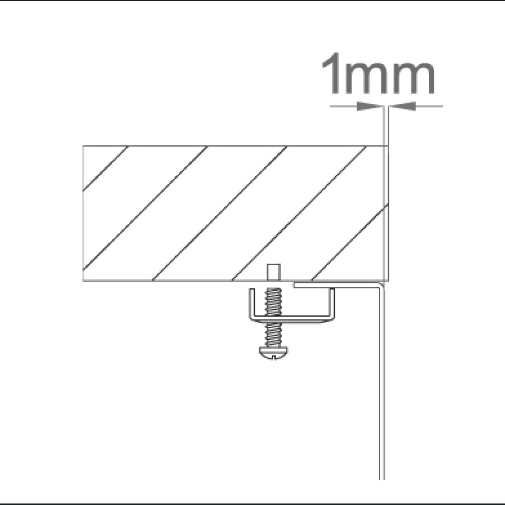 CookingAid lavaman kuzhine INVISIBLE 50R inox me mbulesë të padukshme kullimi + aksesorë montimi