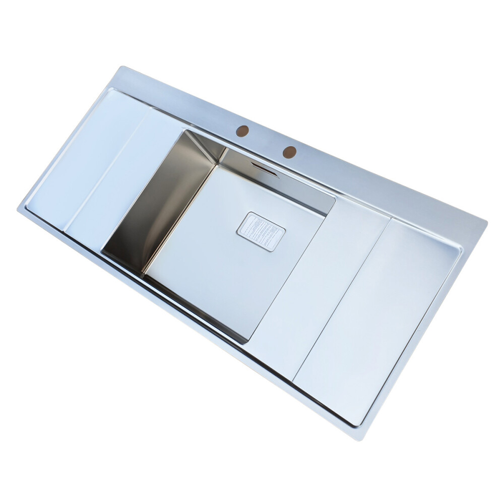 Lavaman kuzhine inox XERON B50 i kthyeshëm CookingAid me valvul kullimi drejtkëndor automatik dhe aksesorë montimi