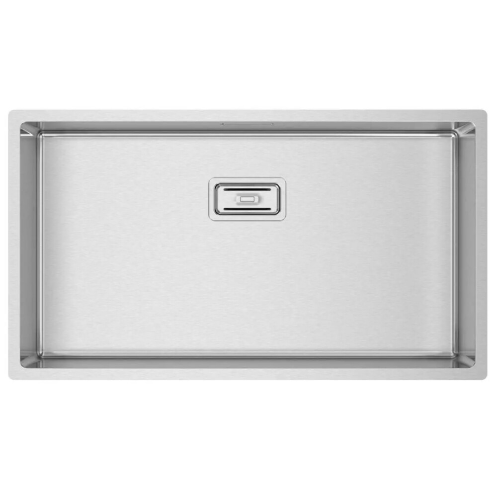 CookingAid Box Lux 74 lavaman kuzhine  inox me valvul kullimi drejtkëndor dhe aksesorë montimi