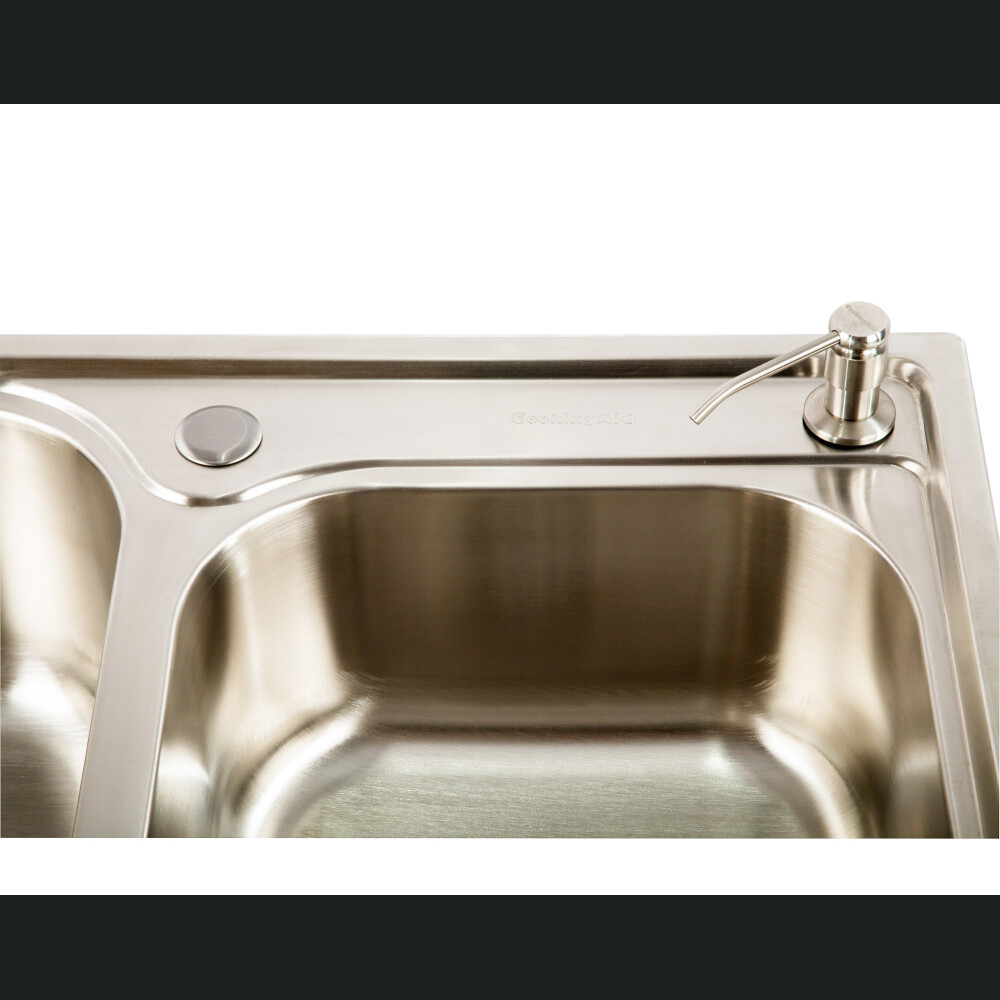 Dispenzues sapuni CookingAid inox me enë ABS