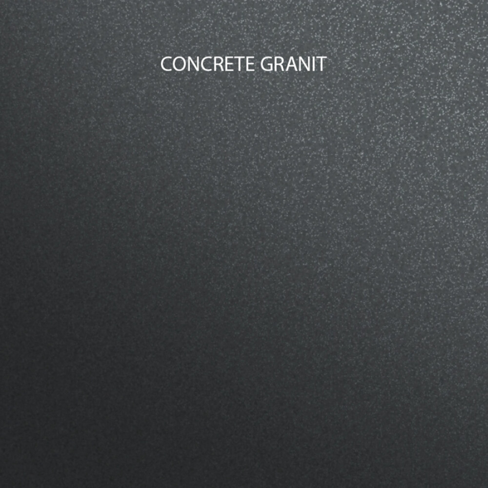 Lavaman kuzhine graniti CookingAid Cube ON5610 Gri ​​Beton i errët / Çimento / Kuarc betoni + aksesorë instalimi