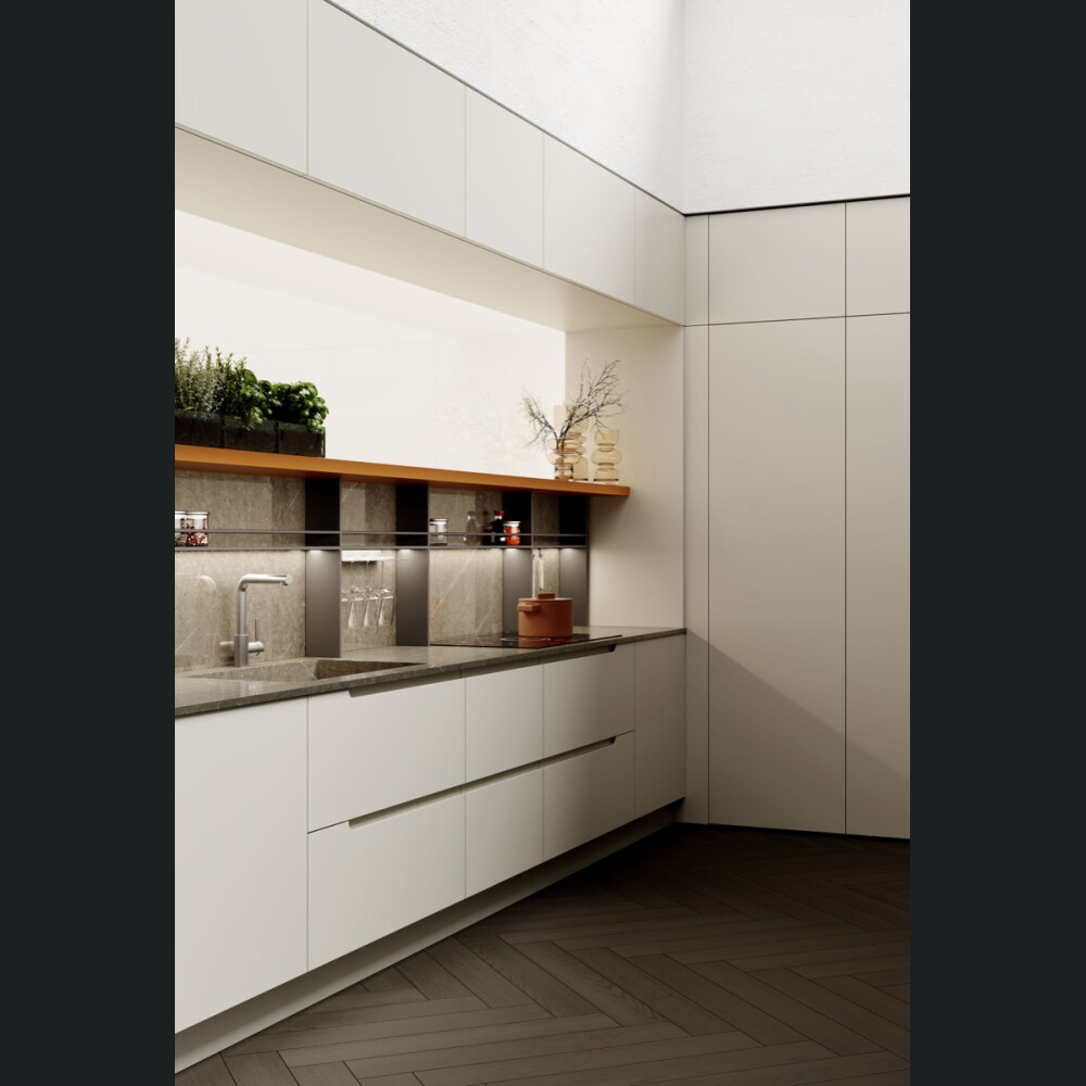 Kuzhinë - Febal Casa (Modula Door Shape J)