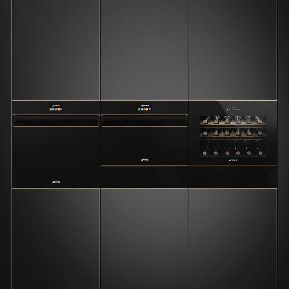 Sirtar Smeg sommelier, i zi CPS615NR - Dolce Stil Novo, 15 cm
