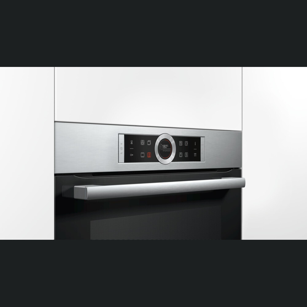 Furrë elektrike e integruar Bosch HBG6750S1, 71 l, A+