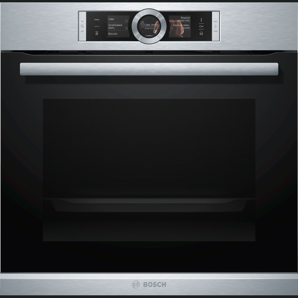 Furrë e integruar me avull Bosch HSG636ES1, 71 l, A+