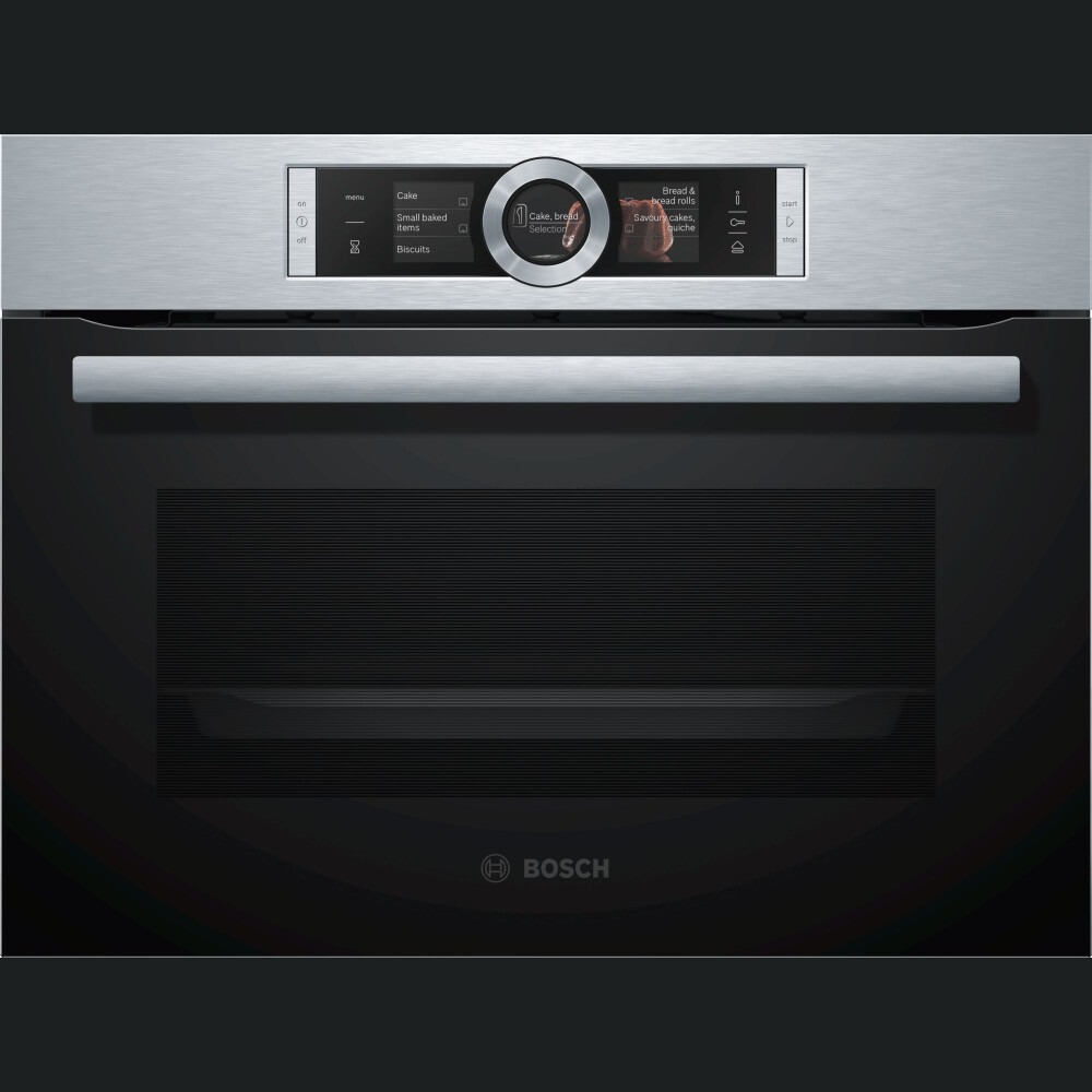 Furrë elektrike Bosch CSG656BS2, funksion me avull, 47 l, A+