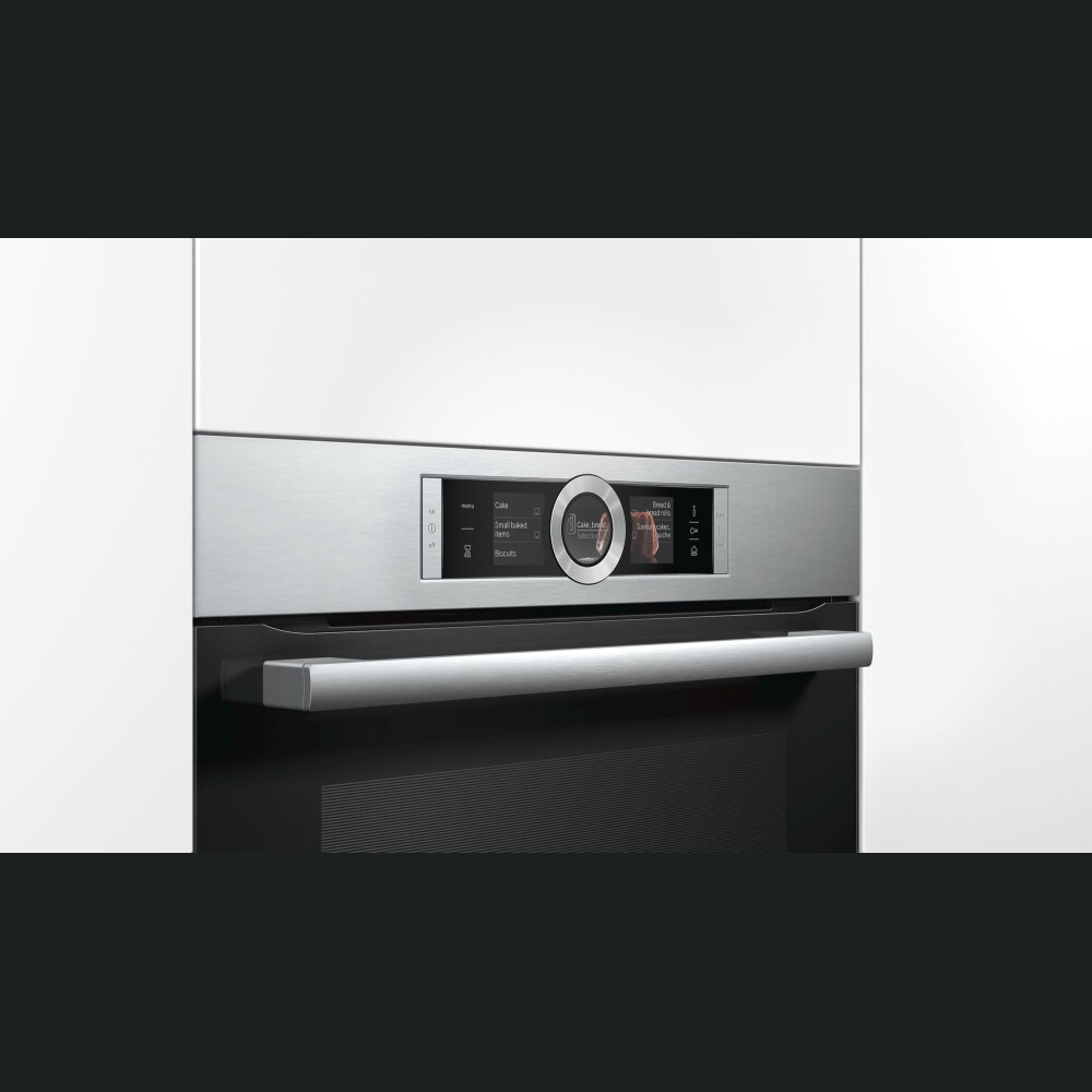 Furrë elektrike Bosch CSG656BS2, funksion me avull, 47 l, A+
