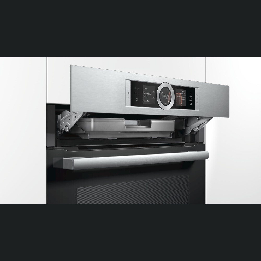 Furrë elektrike Bosch CSG656BS2, funksion me avull, 47 l, A+