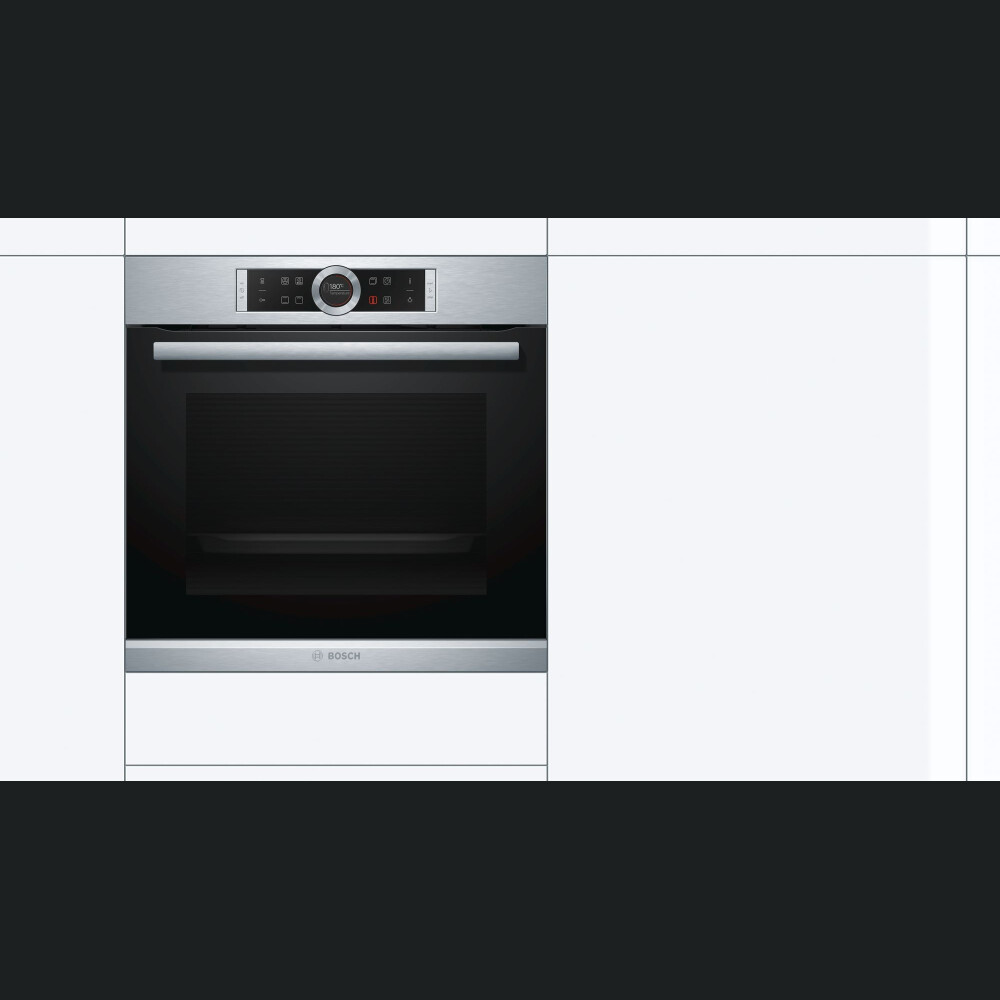 Furrë multifunksionale e integruar Bosch HBG633NS1, 71 l, A+