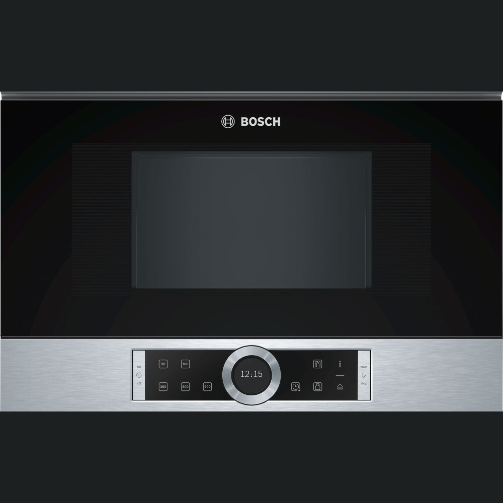 Furrë me mikrovalë Bosch BFL634GS1, 21 l, 900 W, Inox