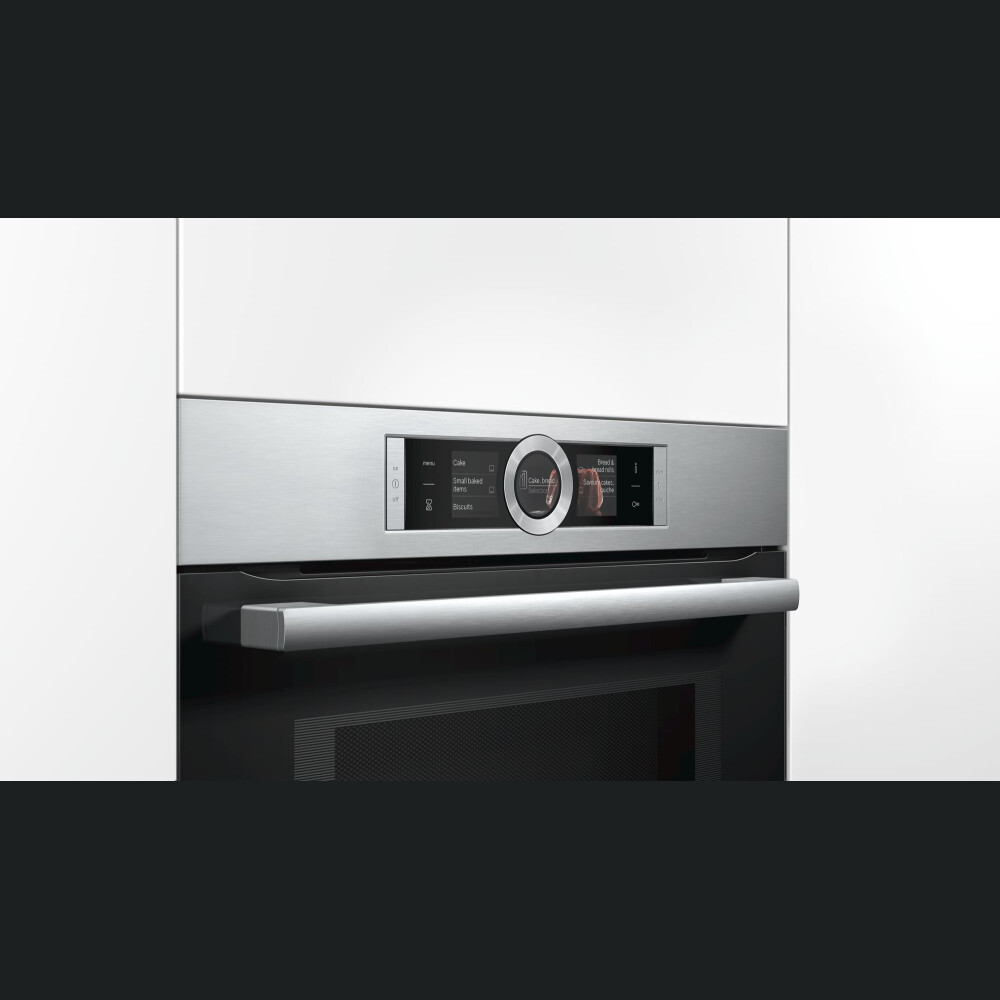 Furrë e integruar Bosch HMG6764S1 me opsion për mikrovalë, 67 l